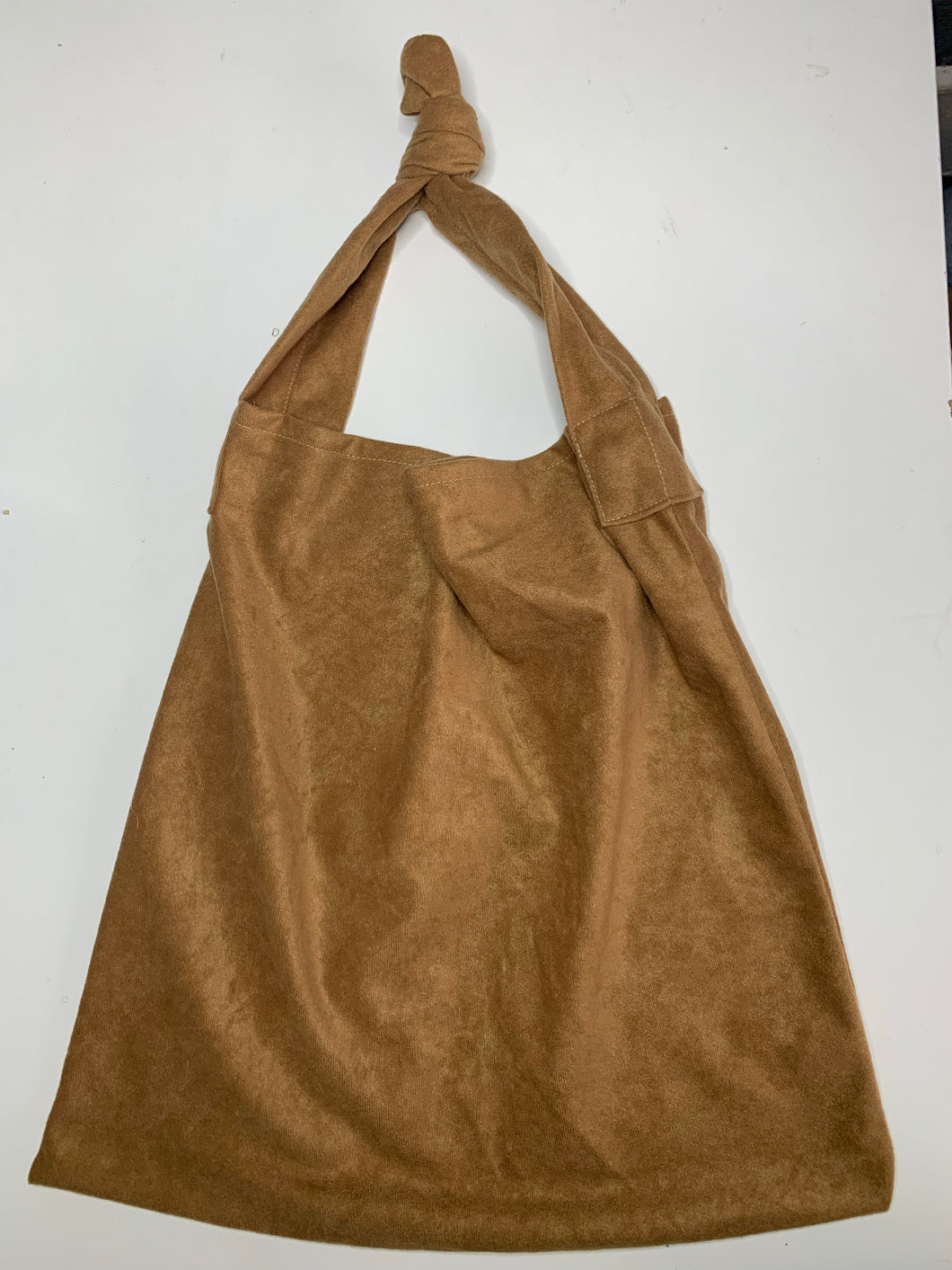Small beige handy bag